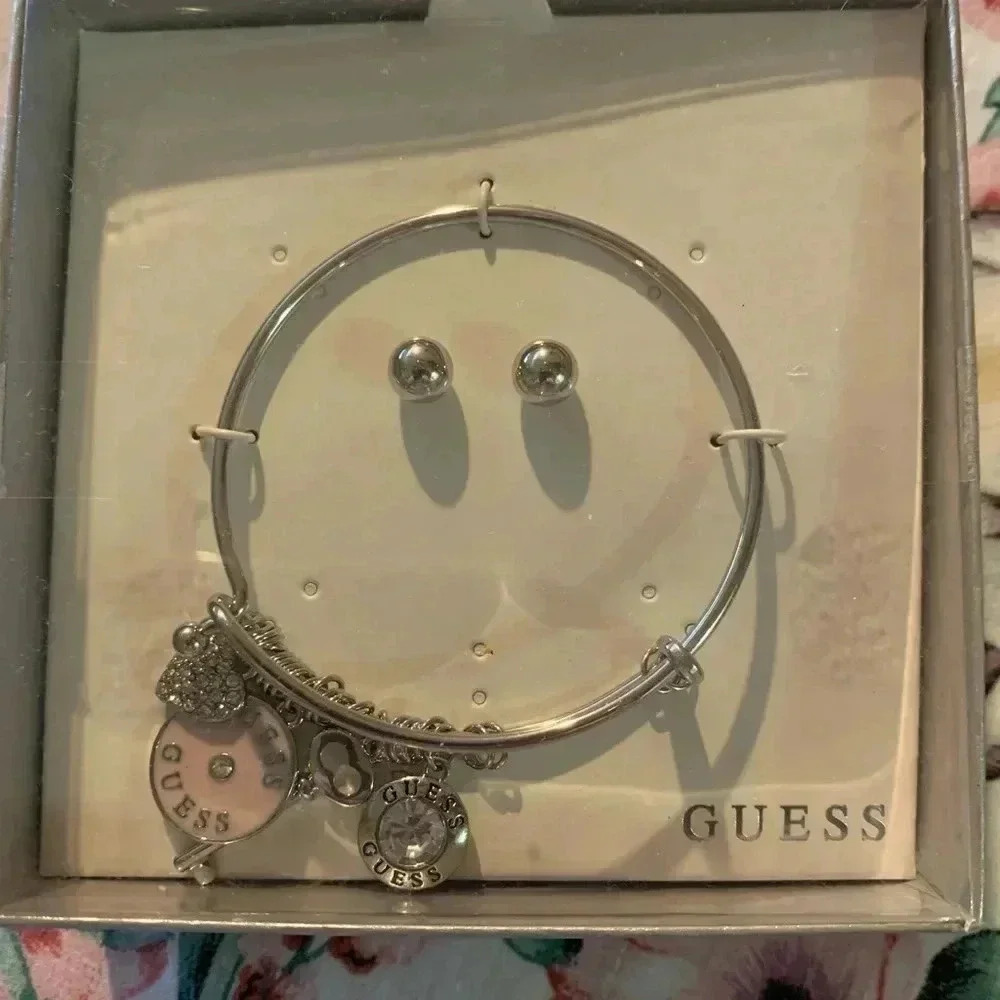 Guess Earrings and Bracelets Set